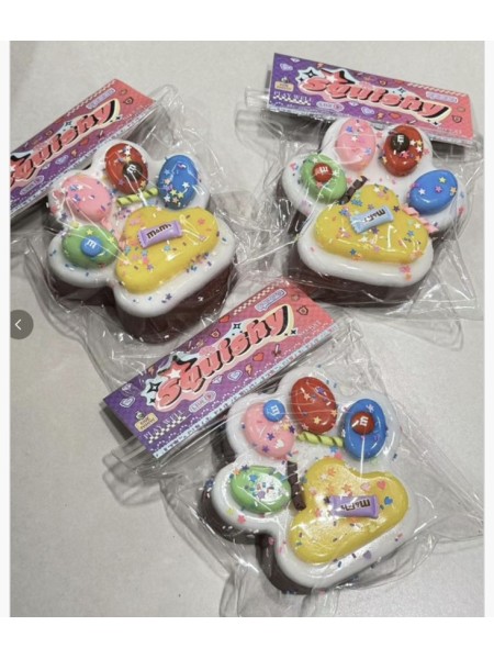 ZABAWKI Squishy 14cm 190g .16SZT / PACZKA, KOLOR JAK NA ZDZIĘCIUU
