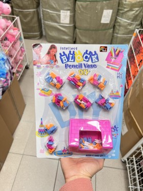ZABAWKA BLOCK. 6SZT / PACZKA, KOLOR JAK NA ZDZIĘCIUU