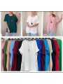 Bluzki damskie wloskie, Size uni,paczka 6szt,mix kolor
