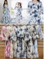 Sukienki damskie wloskie, Size uni,paczka 6szt,mix kolor