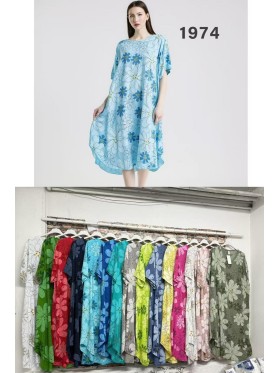 Sukienki damskie wloskie, Size uni,paczka 6szt,mix kolor