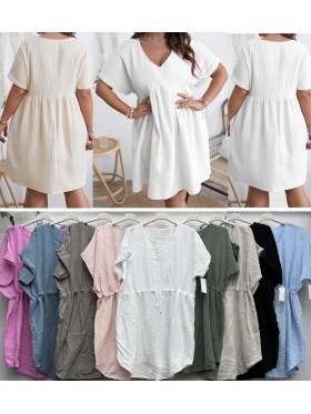 Tuniki damskie wloskie, Size uni,paczka 6szt,mix kolor