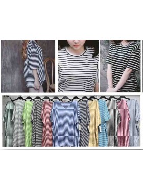 Bluzki damskie wloskie, Size uni,paczka 6szt,mix kolor