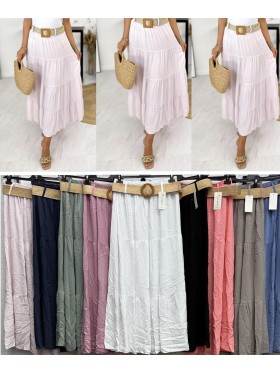 Spódnica  damskie wloskie, Size uni,paczka 6szt,mix kolor