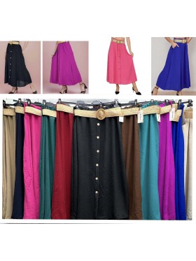 Spódnica  damskie wloskie, Size uni,paczka 6szt,mix kolor