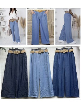 Spodnie damskie wloskie, Size uni,paczka 6szt,mix kolor