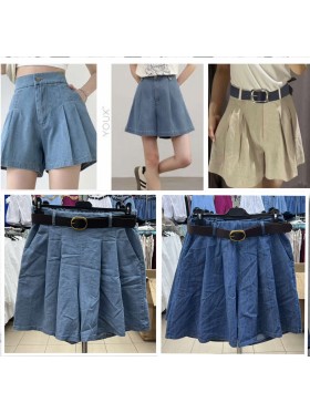Spodenki damskie wloskie, Size uni,paczka 6szt,mix kolor