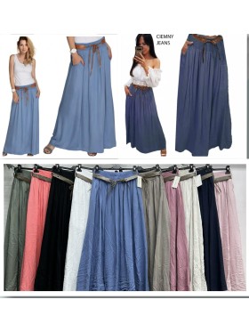 Spódnica  damskie wloskie, Size uni,paczka 6szt,mix kolor