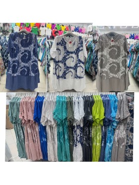 Sukienki damskie wloskie, Size uni,paczka 6szt,mix kolor