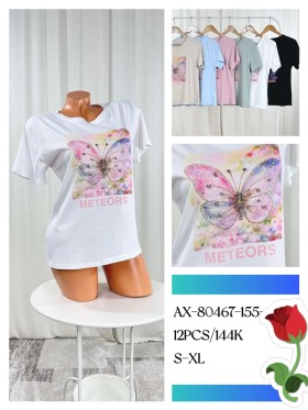 Bluzki damskie , size s-xl ,paczka 12szt,mix kolor