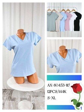Bluzki damskie , size s-xl ,paczka 12szt,mix kolor