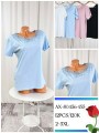 Bluzki damskie , size 2-5xl ,paczka 12szt,mix kolor