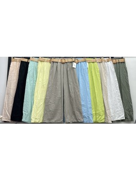 Spodnie damskie Włoski, size uni, paczka 6szt, mix kolor