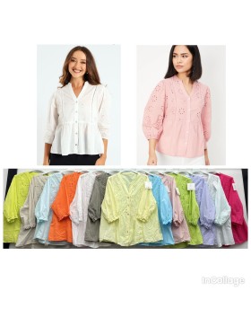 Spodnie damskie Włoski, size uni, paczka 6szt, mix kolor