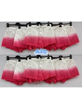 Spodenki damskie Włoski, size uni, paczka 6szt, mix kolor