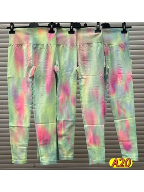 Legginsy damskie Włoski, size uni, paczka 6szt, mix kolor