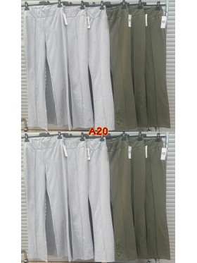 Spodnie damskie Włoski, size uni, paczka 6szt, mix kolor
