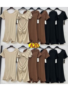 Kombinezony  damskie Włoski, size uni, paczka 6szt, mix kolor