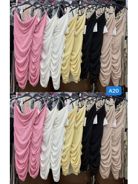 Sukienki damskie Włoski, size uni, paczka 6szt, mix kolor