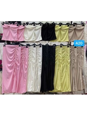 Komplety damskie Włoski, size uni, paczka 6szt, mix kolor