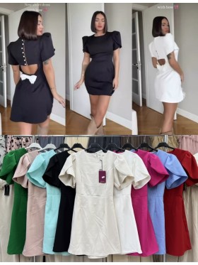 Sukienki damskie Włoski, size uni, paczka 6szt, mix kolor