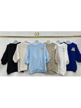 Bluzki damskie , Size uni,paczka 6szt,mix kolor