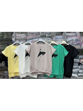 Bluzki damskie , Size uni,paczka 12szt,mix kolor