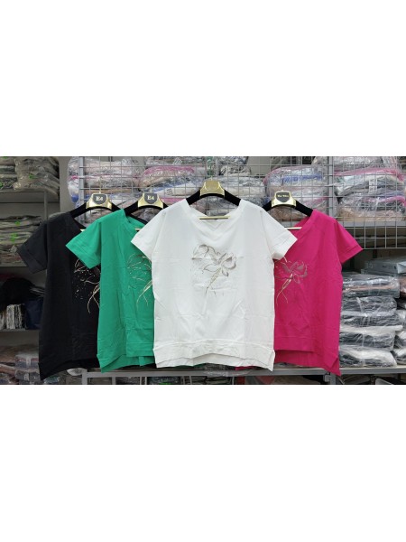 Bluzki damskie , Size uni,paczka 12szt,mix kolor