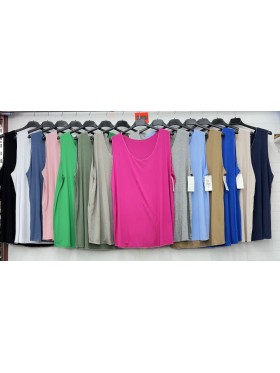 Bluzki damskie Włoski, size uni, paczka 6szt, mix kolor