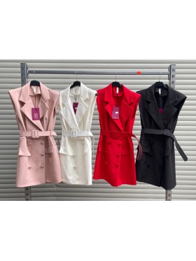 Sukienki damskie Włoski, size uni, paczka 6szt, mix kolor