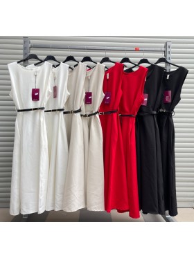 Sukienki damskie Włoski, size uni, paczka 6szt, mix kolor