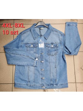 Kurtki Jeansowe damskie ,size 4-8xl,paczka 10szt ,
