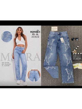 Jeansy damskie M'sara,size xs-xl,paczka 12szt ,