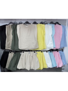 Komplety damskie Włoski, size uni, paczka 6szt, mix kolor