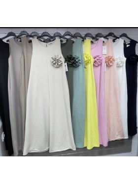 Sukienki damskie Włoski, size uni, paczka 6szt, mix kolor