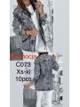 Kurtki Jeansowe damskie ,size xs-xl,paczka 10szt ,