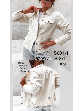 Kurtki Jeansowe damskie ,size s-2xl,paczka 10szt ,