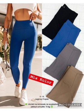 Legginsy damskie ,size S-XL,paczka 12szt ,MIX KOLOR