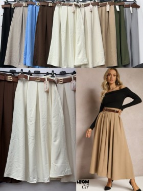 Spódnica długa damskie ,size uni,paczka 6szt ,mix kolor