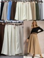 Spódnica długa damskie ,size uni,paczka 6szt ,mix kolor