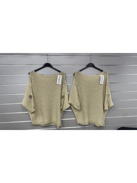 Bluzki damskie Włoski, size uni, paczka 6szt, mix kolor