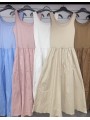 Sukienki damskie Włoski, size uni, paczka 6szt, mix kolor