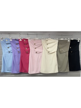 Sukienki damskie Włoski, size uni, paczka 6szt, mix kolor