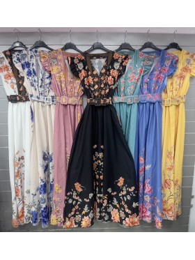 Sukienki damskie Włoski, size uni, paczka 6szt, mix kolor
