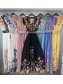 Sukienki damskie Włoski, size uni, paczka 6szt, mix kolor