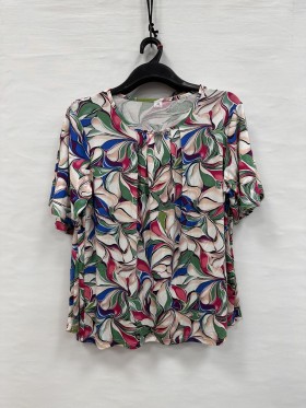 Bluzki damskie Polskie, Size 48-54, paczka 4szt 1kolor
