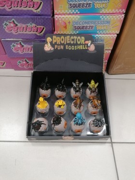ZABAWKI FUN EGGS . 12 SZT / PACZKA, KOLOR JAK NA ZDZIĘCIU