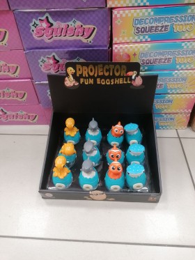 ZABAWKI FUN EGGS . 12 SZT / PACZKA, KOLOR JAK NA ZDZIĘCIU