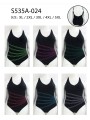 Stroje kąpielowe damskie, size XL-5XL, paczka 5szt, 1 kolor