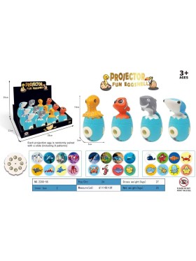 ZABAWKI FUN EGGS . 12 SZT / PACZKA, KOLOR JAK NA ZDZIĘCIU